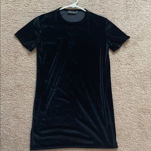 Velvet dress/ long shirt.